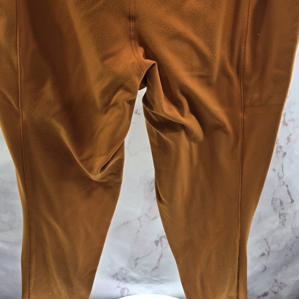 Athleta Leggings Womens Large X 29 Orange Salutation Stash Tight Full Length - Picture 7 of 14